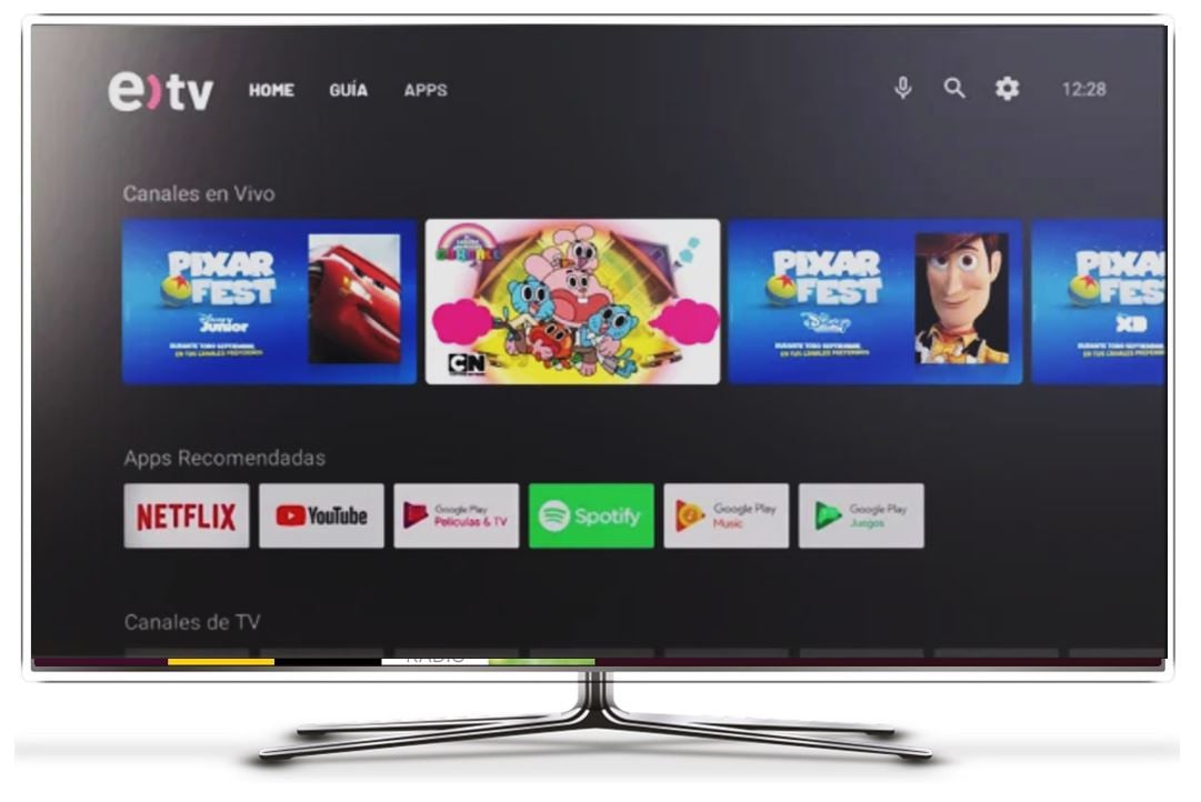 Entel TV UI grab with TV & colour corrected- May 27 2021